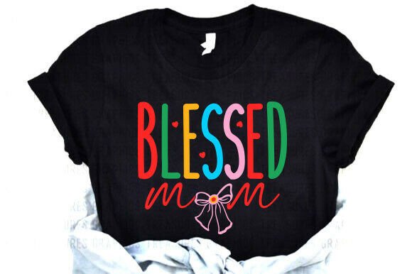 Blessed Mom Svg