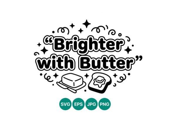Brighter with Butter Graphics for Local Branding
