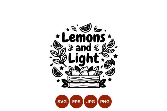 Lemons and Light Graphics for Branding
