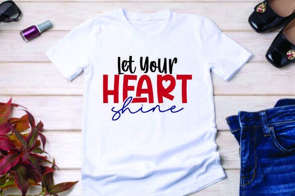 Let Your Heart Shine Free Designs